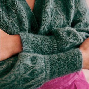 NWT Sezane Marlow cardigan XS